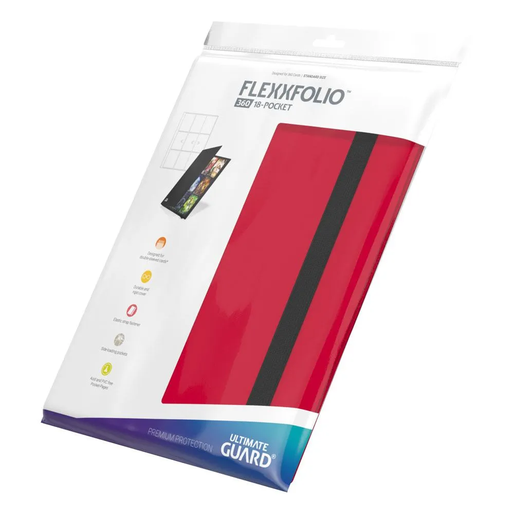 Ultimate Guard Flexxfolio (360 double-sleeved cards) 18-Pocket 70 x 94 mm - Red